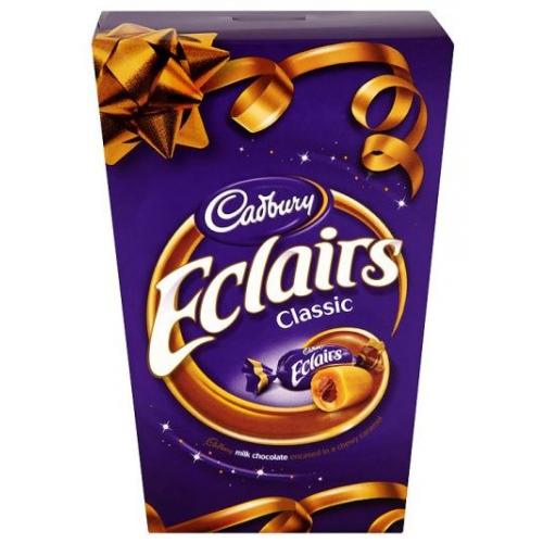 Cadbury Chocolate Eclairs Carton