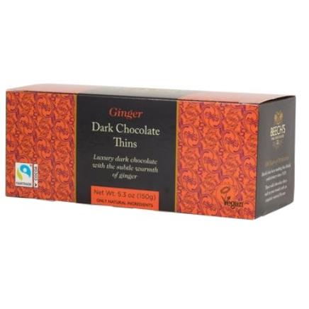 Beechs Dark Chocolate Ginger Thins