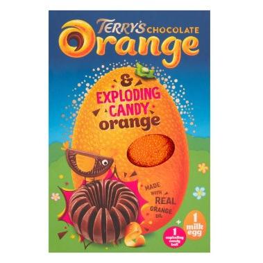 Terry's Chocolate Egg with Milk Chocolate Orange Ball