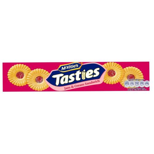 McVitie's McVities Tasties Jam & Cream