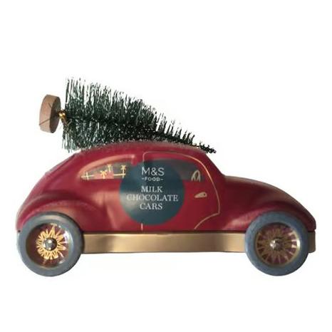 M&S Push Along Car with Chocolates