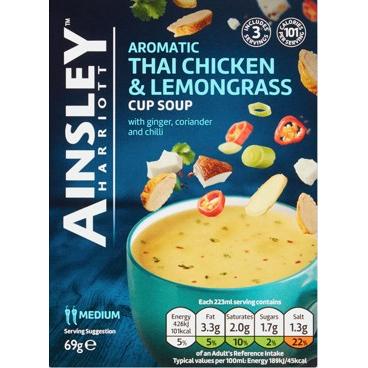Ainsley Harriott Cupa Soup Thai Chicken Lemongrass