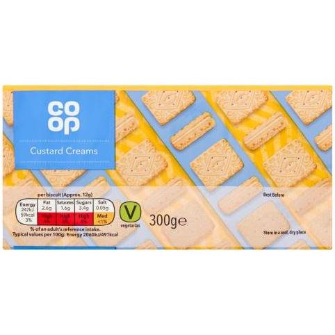 Coop Custard Cream