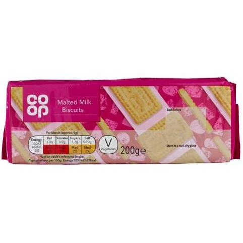 Coop Malted Milk Biscuits