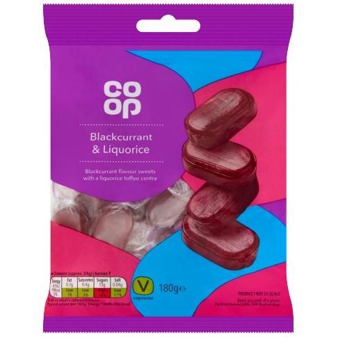 Coop Black Currant & Liquorice