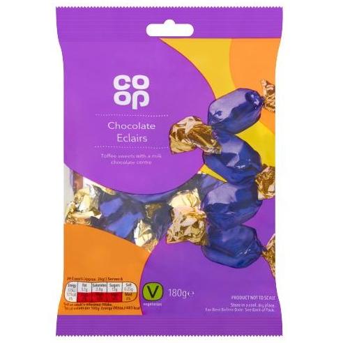 Coop Milk Chocolate Eclairs