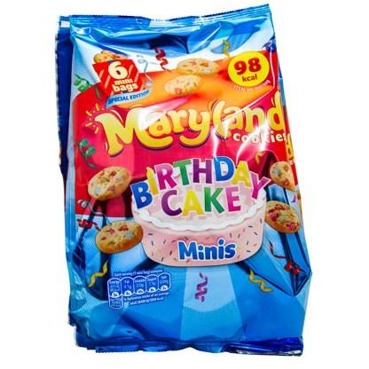 Burton's Maryland Cookies Birthday Cake Minis