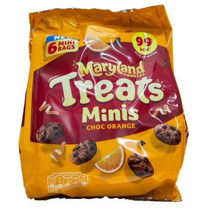 Burton's Maryland Cookies Treats Minis Choc Orange