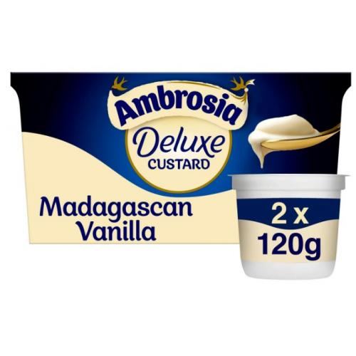 Ambrosia Deluxe Custard Madagascan Vanilla