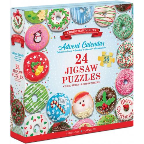Puzzle - Christmas Donuts Advent Calendar