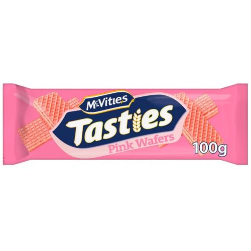 McVitie's McVities Tasties Pink Wafers