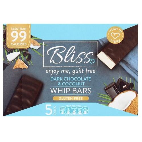 Bliss Dark Chocolate & Coconut Whip Bars