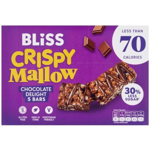 Bliss Crispy Chocolate Mallow Bars