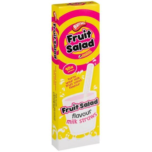Barratt Milk Straws Fruit Salad