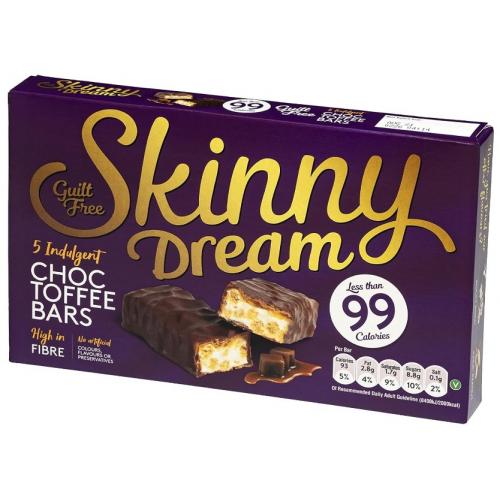 Skinny Bars Dream Chocolate Toffee Bars