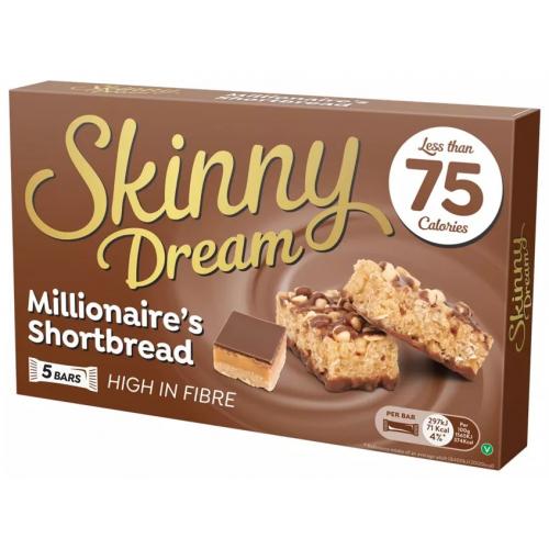 Skinny Bars Dream Millionaires Shortbread