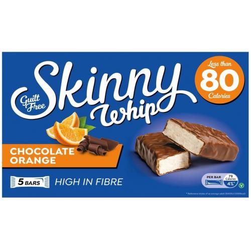 Skinny Bars Whip Chocolate Orange