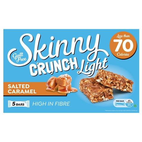 Skinny Bars Crunch Light Salted Caramel