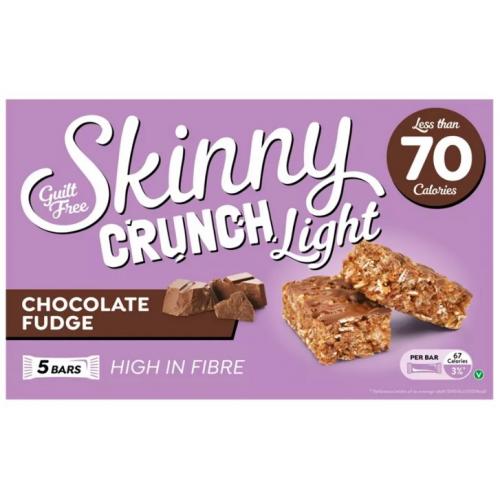 Skinny Bars Crunch Light Chocolate Fudge