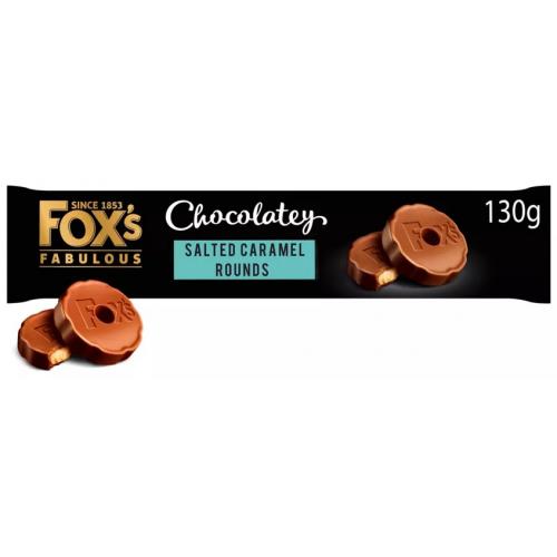 Fox's Chocolatey Salted Caramel Rounds