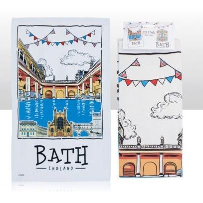 Tea Towels - Sketchy Bath