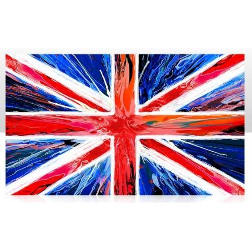 Tea Towels - Spin Painting Union Jack