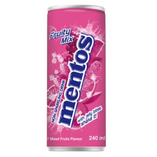 Mentos Fruity Mix Drink Can