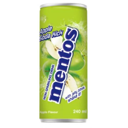 Mentos Apple Kick Drink Can