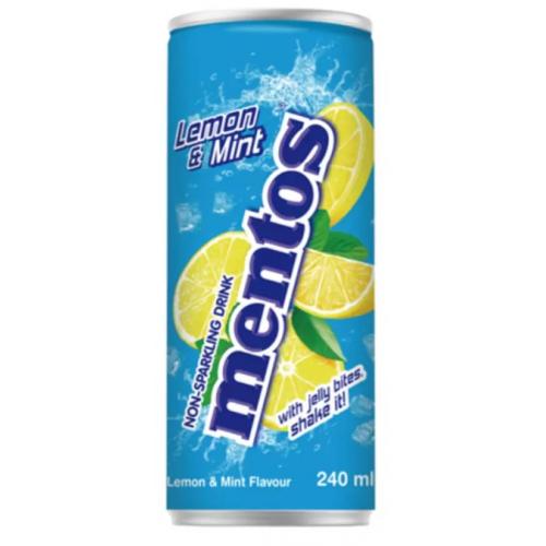 Mentos Lemon and Mint Drink Can