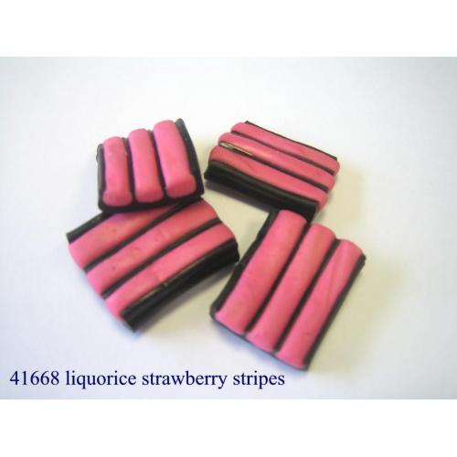 Liquorice Strawberry Stripes
