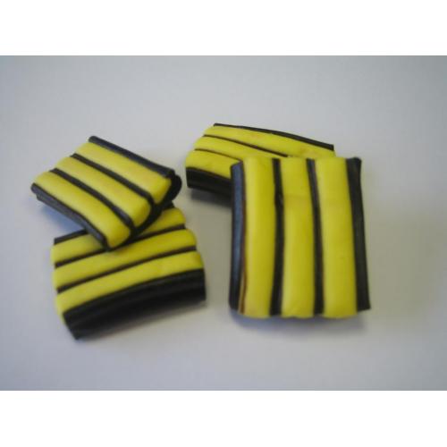 Liquorice Banana Stripes