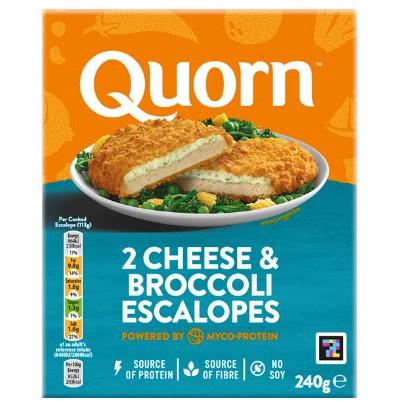 Quorn 2 Cheese & Broccoli Escalopes