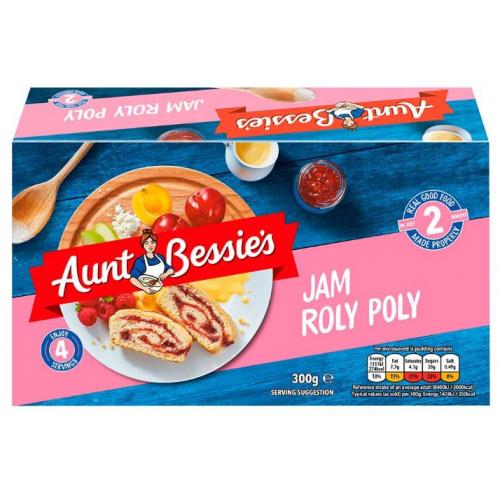 Aunt Bessie's Jam Roly Poly