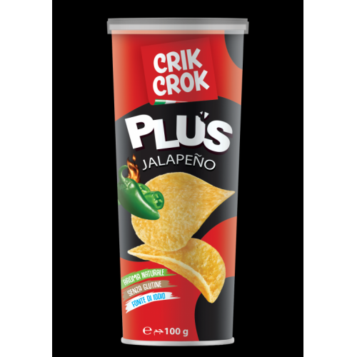 Crik Crok Plus Chips Jalapeno