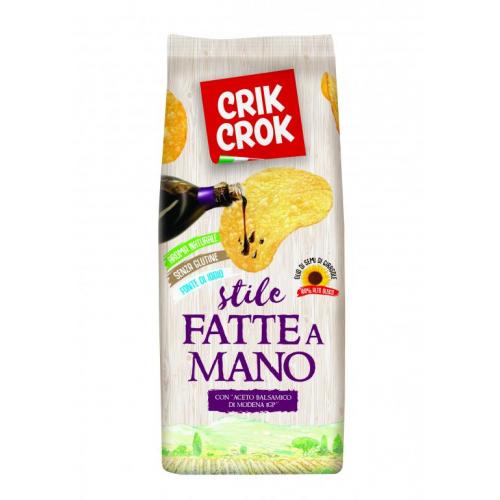 Crik Crok Fatte a Mano Chips Balsamic Vinegar