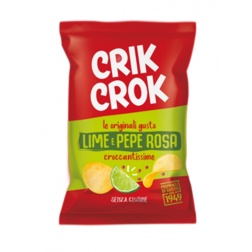 Crik Crok Original Chips Lime & Pink Pepper