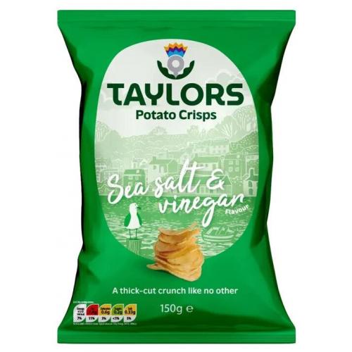 Taylors Crisps Sea Salt & Vinegar