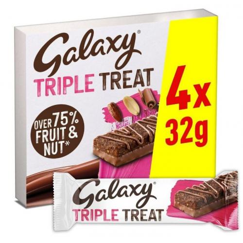 Mars Galaxy Triple Treat Fruit Nut & Chocolate Bar