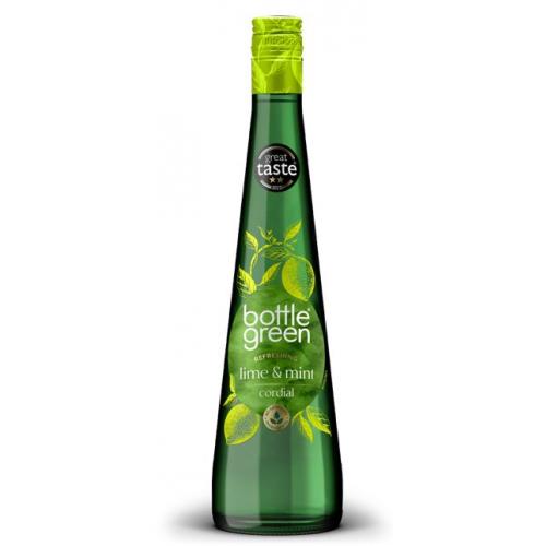 Bottle Green Lime & Mint Cordial