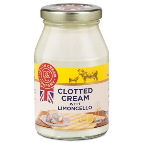Coombe Castle English Clotted Cream with Limoncello