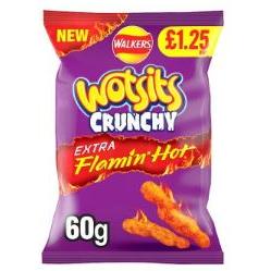Wotsits Crunchy Extra Flamin Hot