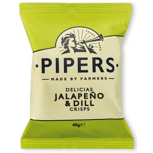 Piper's Pipers Delicias Jalapeno & Dill Crisps