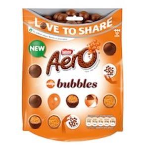 Nestle Aero Bubbles Orange Pouch
