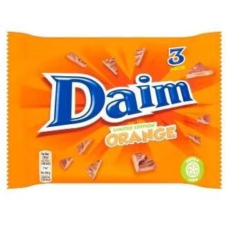 Cadbury Daim Orange