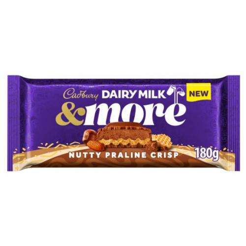 Cadbury Dairy Milk More Nutty Praline Crisp