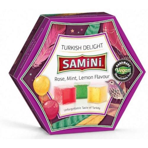 Samini Turkish Delights Samini Rose, Mint & Lemon Turkish Delight