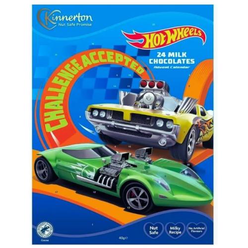 Kinnerton Advent Calendar Hot Wheels