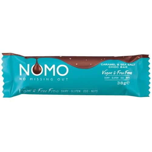 Nomo Vegan Caramel & Sea Salt Bar