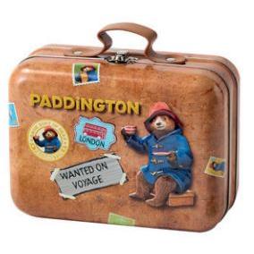 Paddington Bear Cookies Suitcase Tin (Brown) Tea & Shortbread