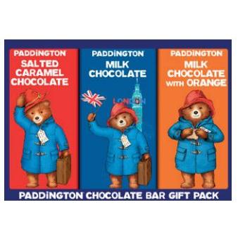 Paddington Bear Chocolate Bars Gift Set